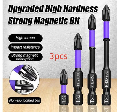 PowerGrip Bits - Magnetic Screwdriver Set